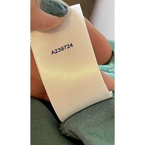 LOGO by Lori Goldstein 2X Button Up Cardigan Sweater Teal Lightweight Lace trim - Picture 7 of 8